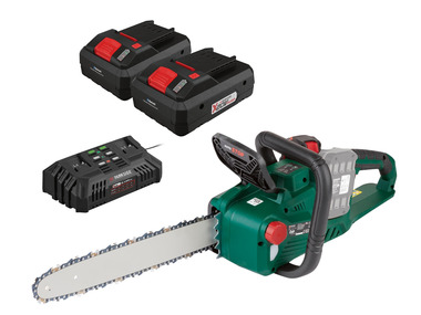 PARKSIDE® Aku řetězová pila PKSA 40-Li B2, 2x Smart 4 Ah