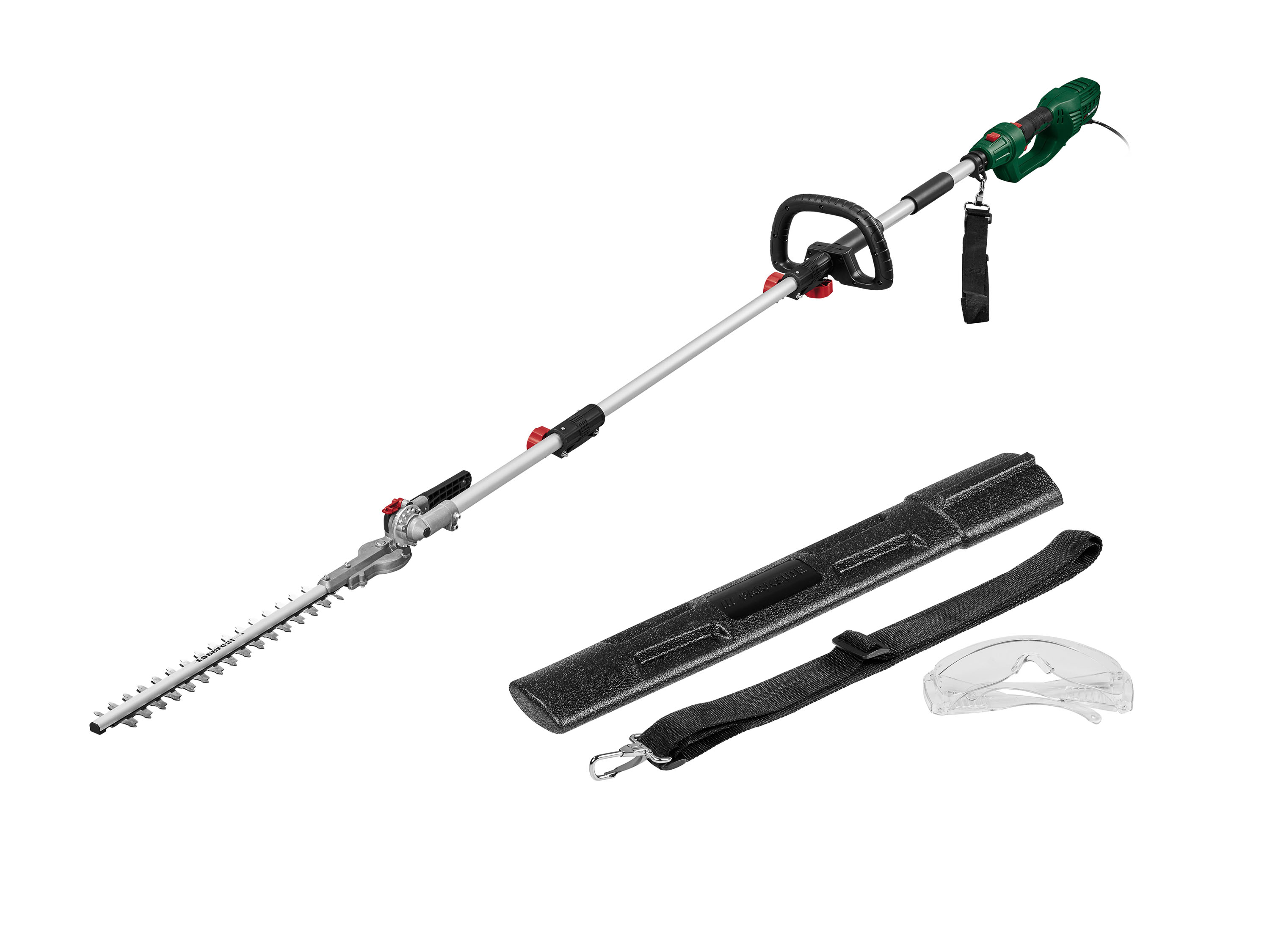 PARKSIDE® Elektrické nůžky na živý plot s dlouhou násadou PHSL 710 A1