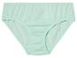 Pár světle zelených dámských kalhotek