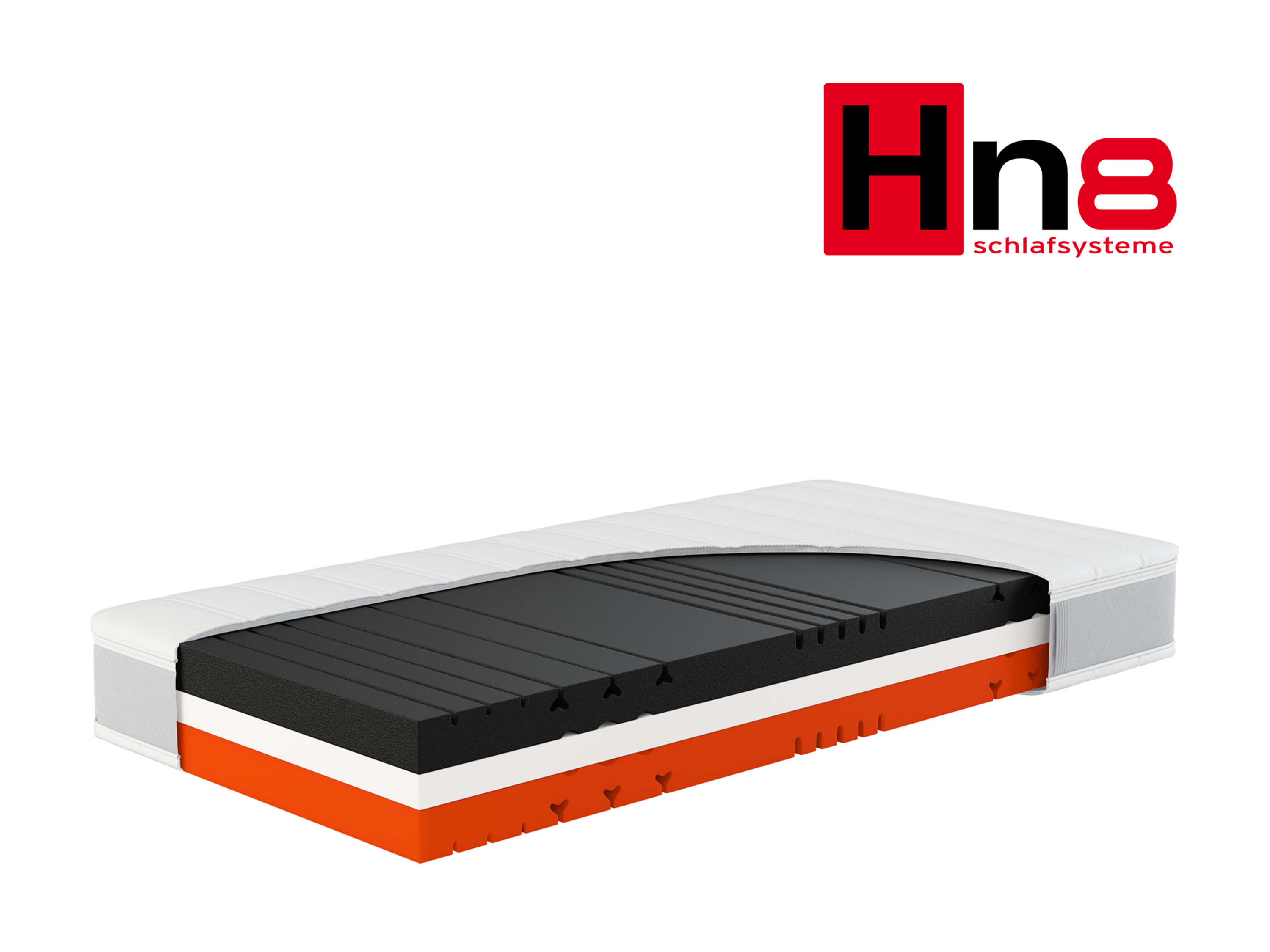 Hn8 Schlafsysteme 7zónová matrace ze studené pěny Sleep Balance Pro (H2/H3, 100 X 200 CM)