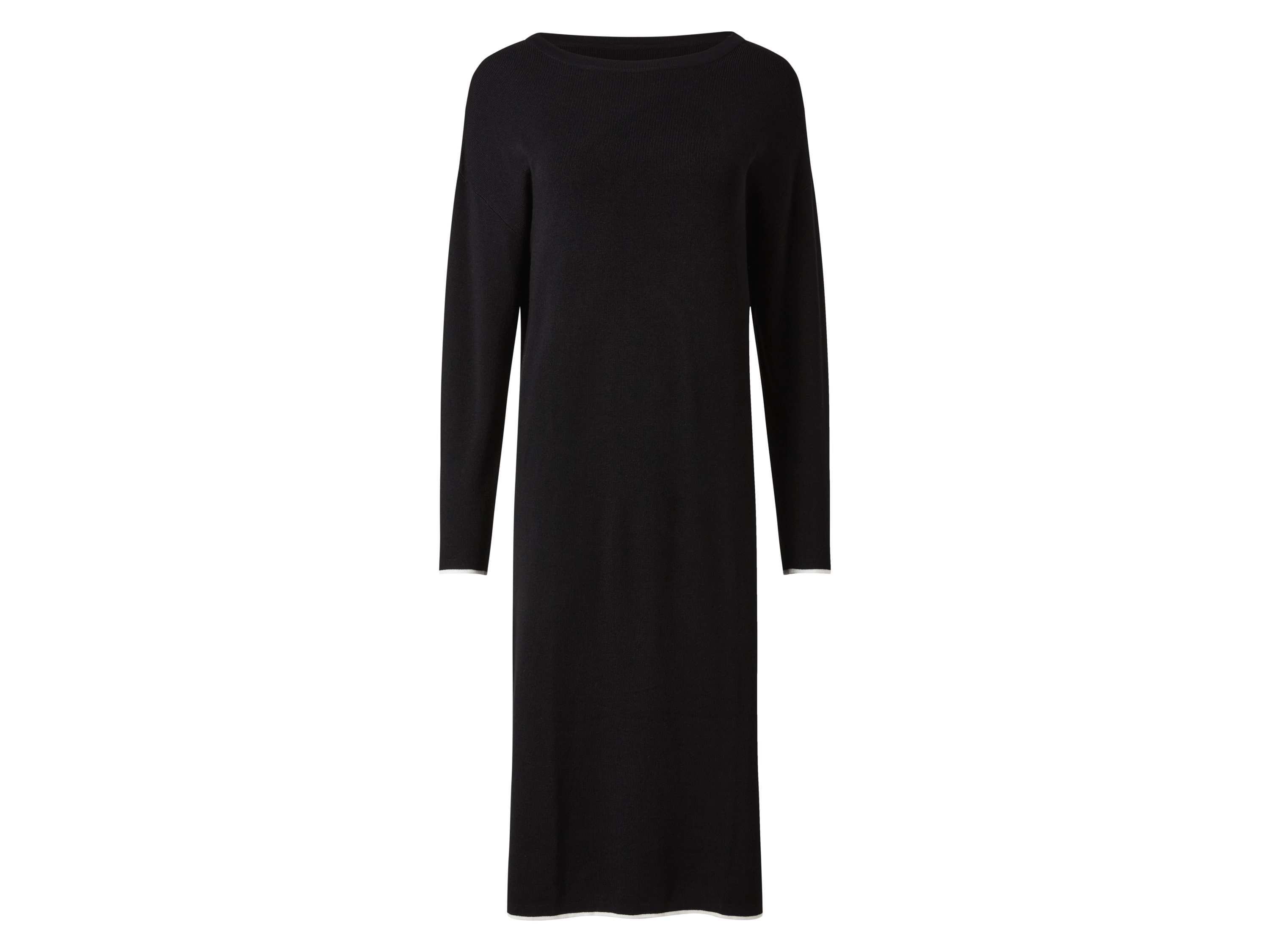 esmara® Dámské úpletové šaty (černá, M(40/42))