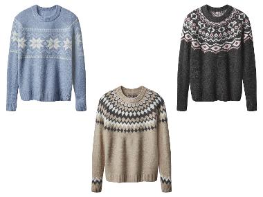 Dámský pletený svetr s podílem vlny