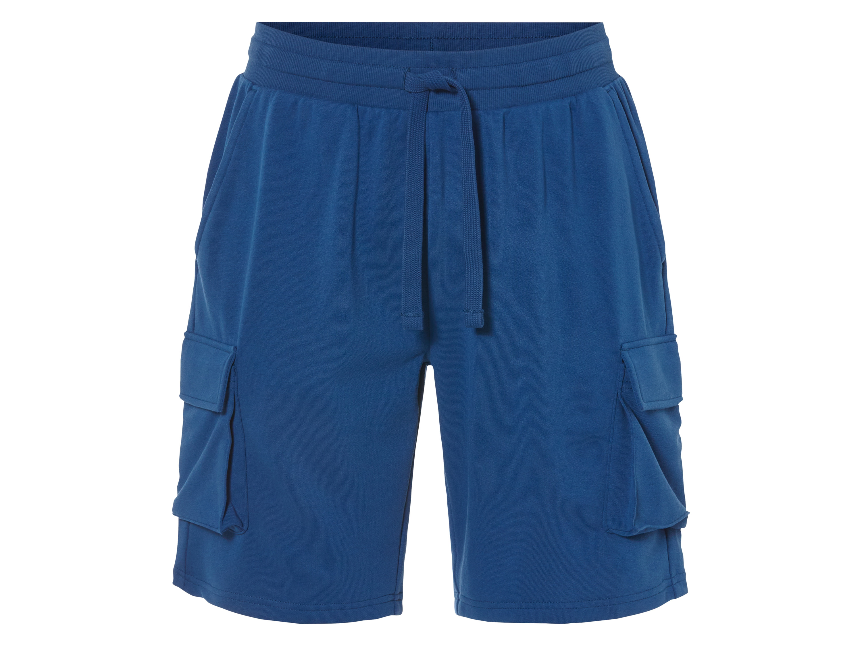 Livergy® Pánské teplákové cargo bermudy (modrá, XL (56/58))