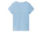 Světle modré dětské tričko, zadní strana.
