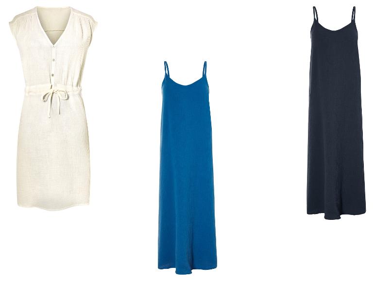 Dlouhé a krátké šaty, boho a minimalistický styl.