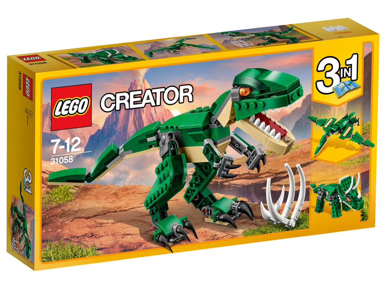  Zobrazit na celou obrazovku LEGO® Creator 31058 Úžasný dinosaurus - Obrázek 1