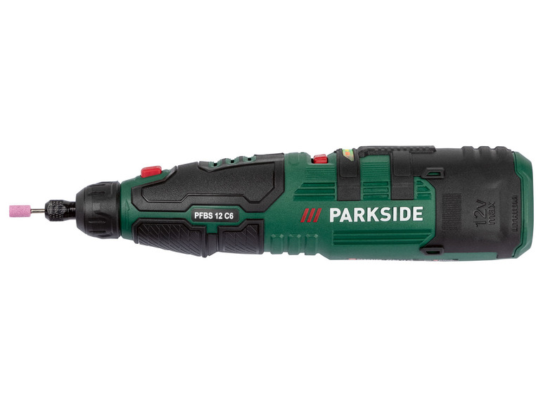  Zobrazit na celou obrazovku PARKSIDE® Aku jemná vrtací bruska PFBS 12 C6 - Obrázek 4