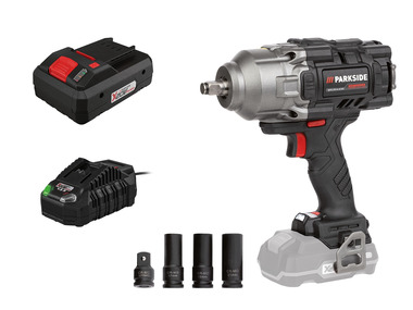 PARKSIDE PERFORMANCE® Aku rázový utahovák PASSP 20-Li A3, Smart 4 Ah