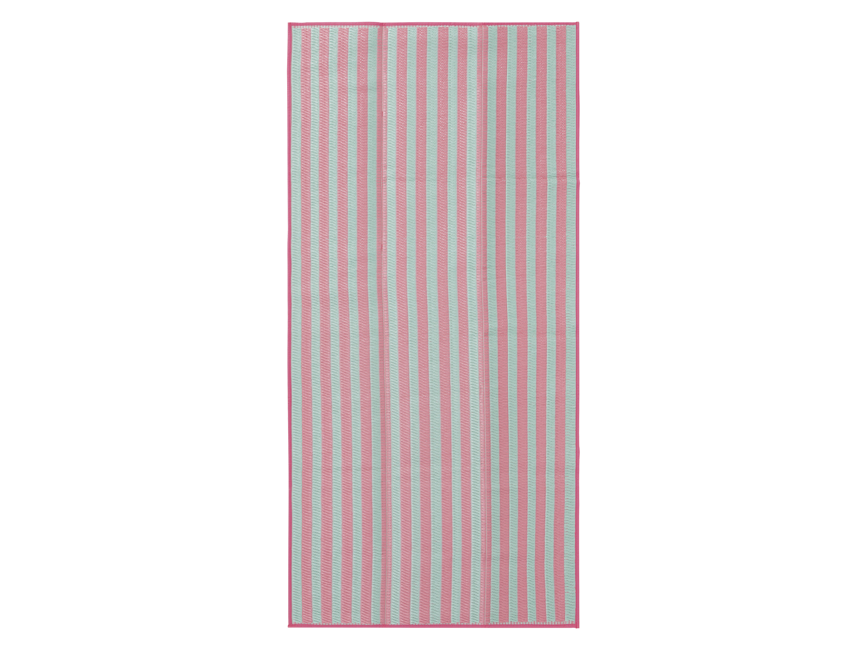 Crivit Plážová podložka, 90 x 180 cm (růžová)