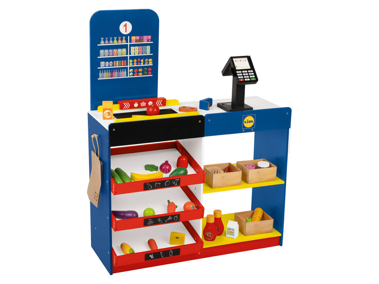  Zobrazit na celou obrazovku Playtive Dřevěný supermarket LIDL - Obrázek 1