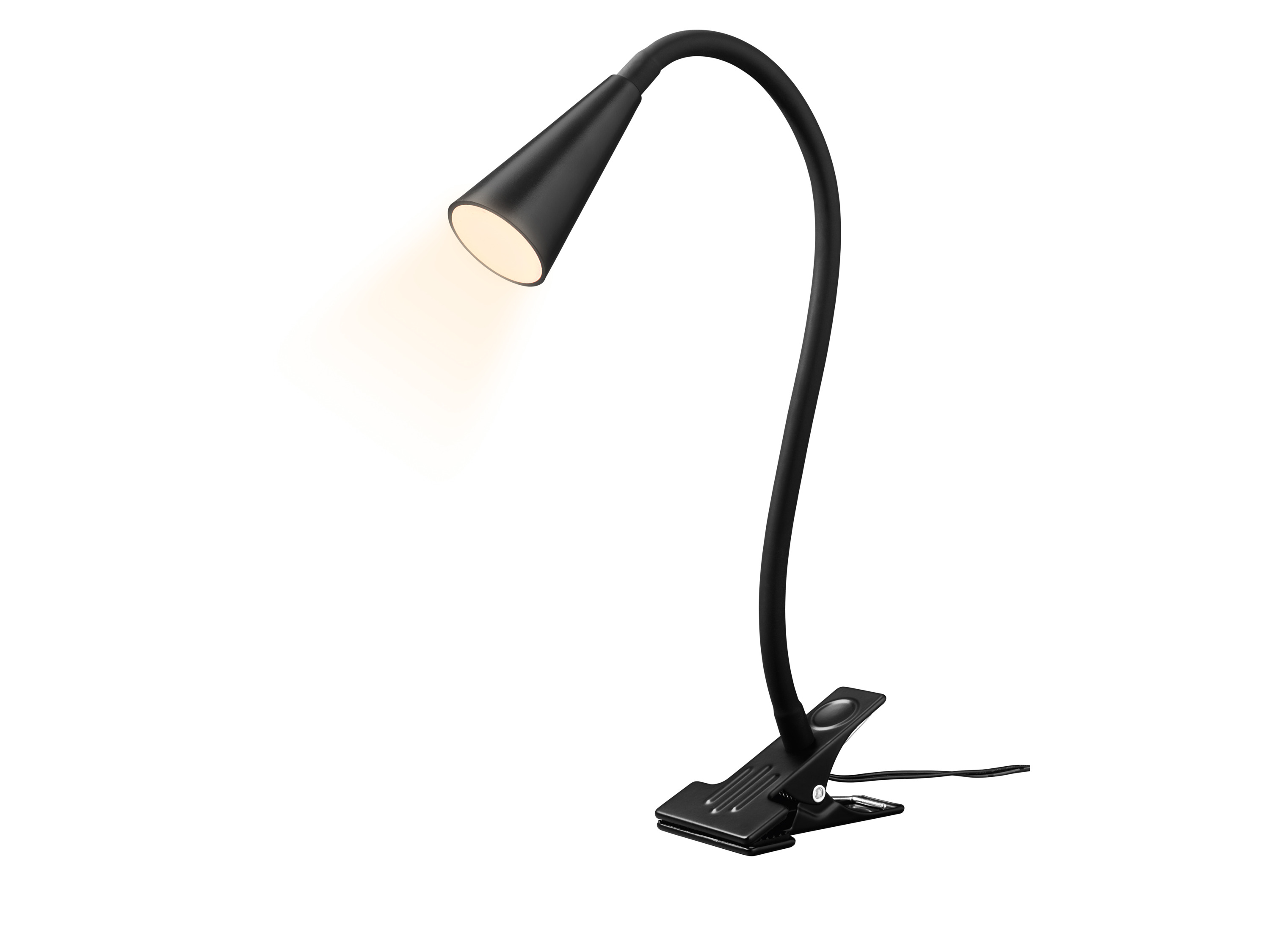 Livarno® Stolní LED lampa Freya (Led lampa se svorkou, černá)