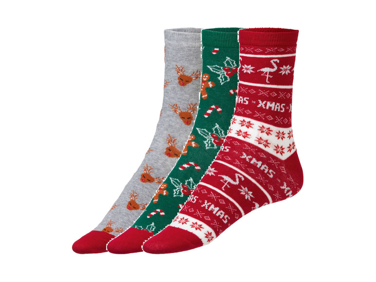  Zobrazit na celou obrazovku esmara® Dámské vánoční ponožky, 3 páry - Obrázek 10