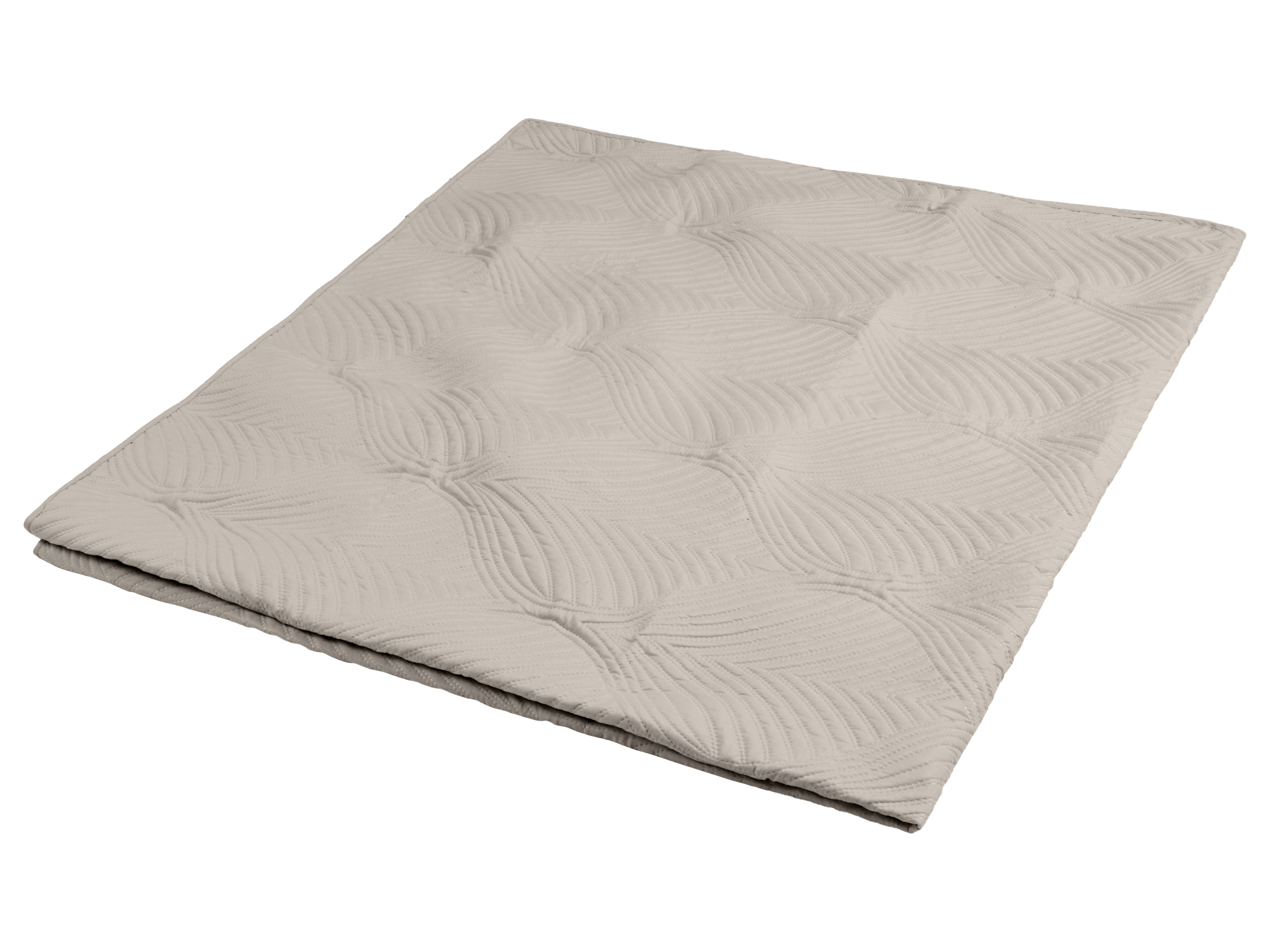 Livarno® Přehoz na postel, 220 x 240 cm (béžová)