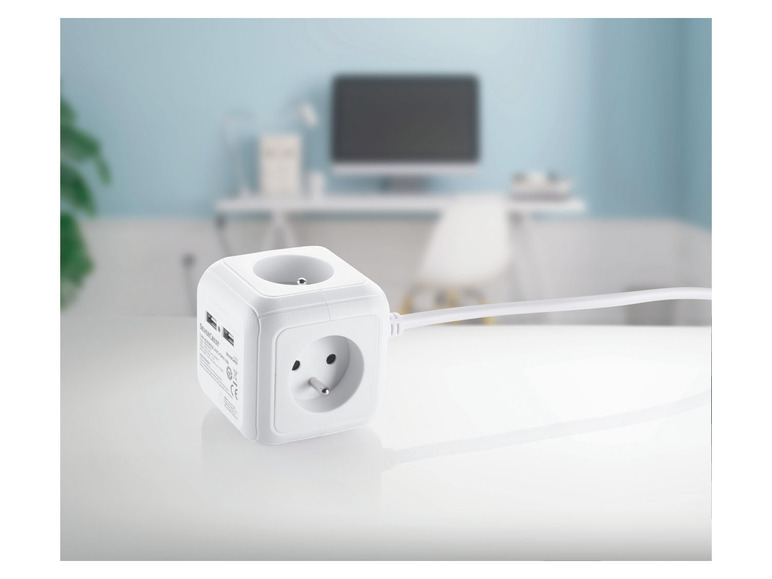  Zobrazit na celou obrazovku SILVERCREST® Zásuvková kostka s USB porty - Obrázek 4