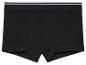Černé boxerky s bílým lemem.