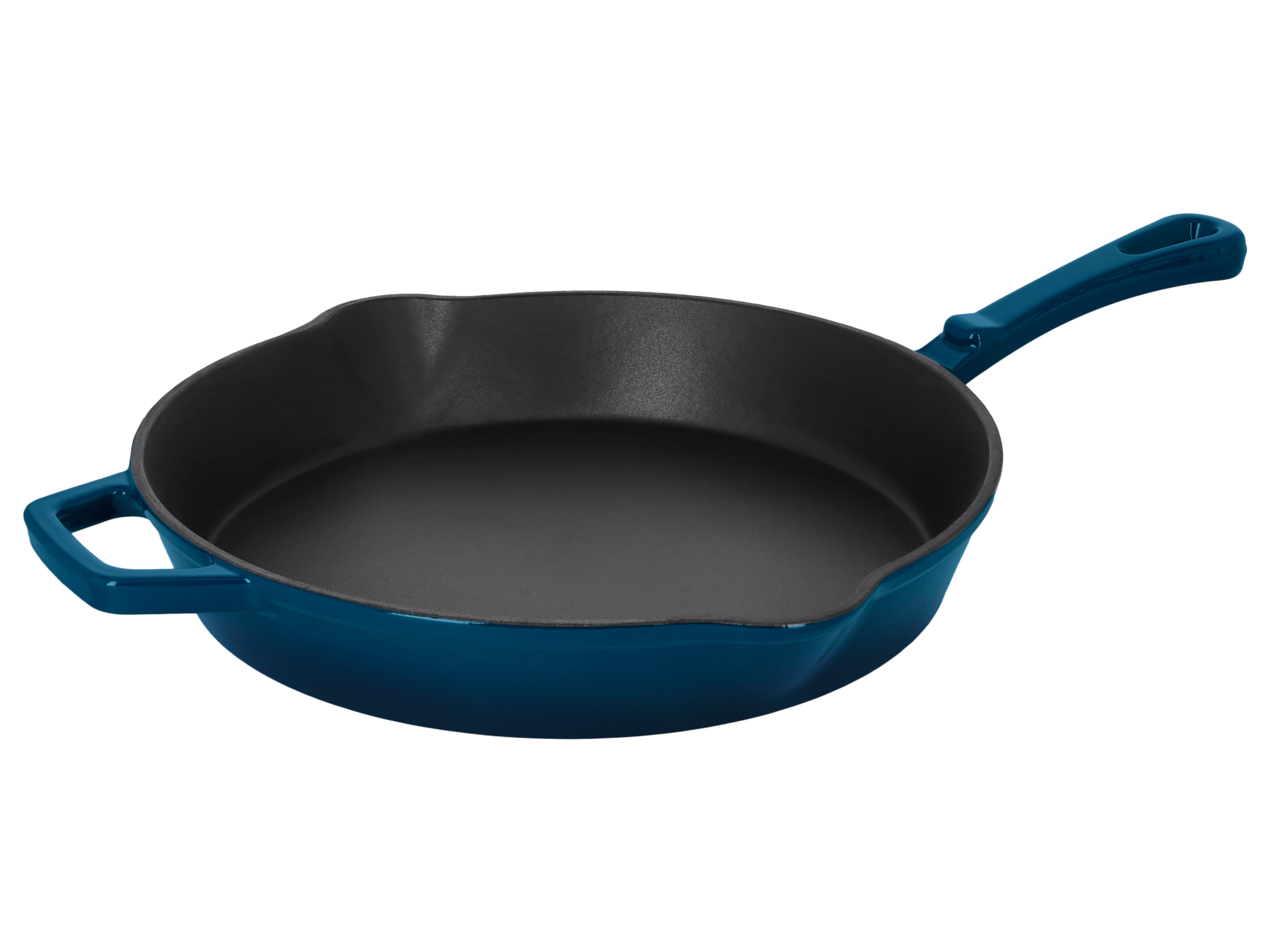 Silvercrest® Litinová pánev Premium, Ø 30 cm (modrá)