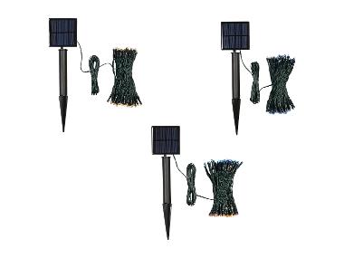 LIVARNO home Solární světelný LED řetěz, 100 LED