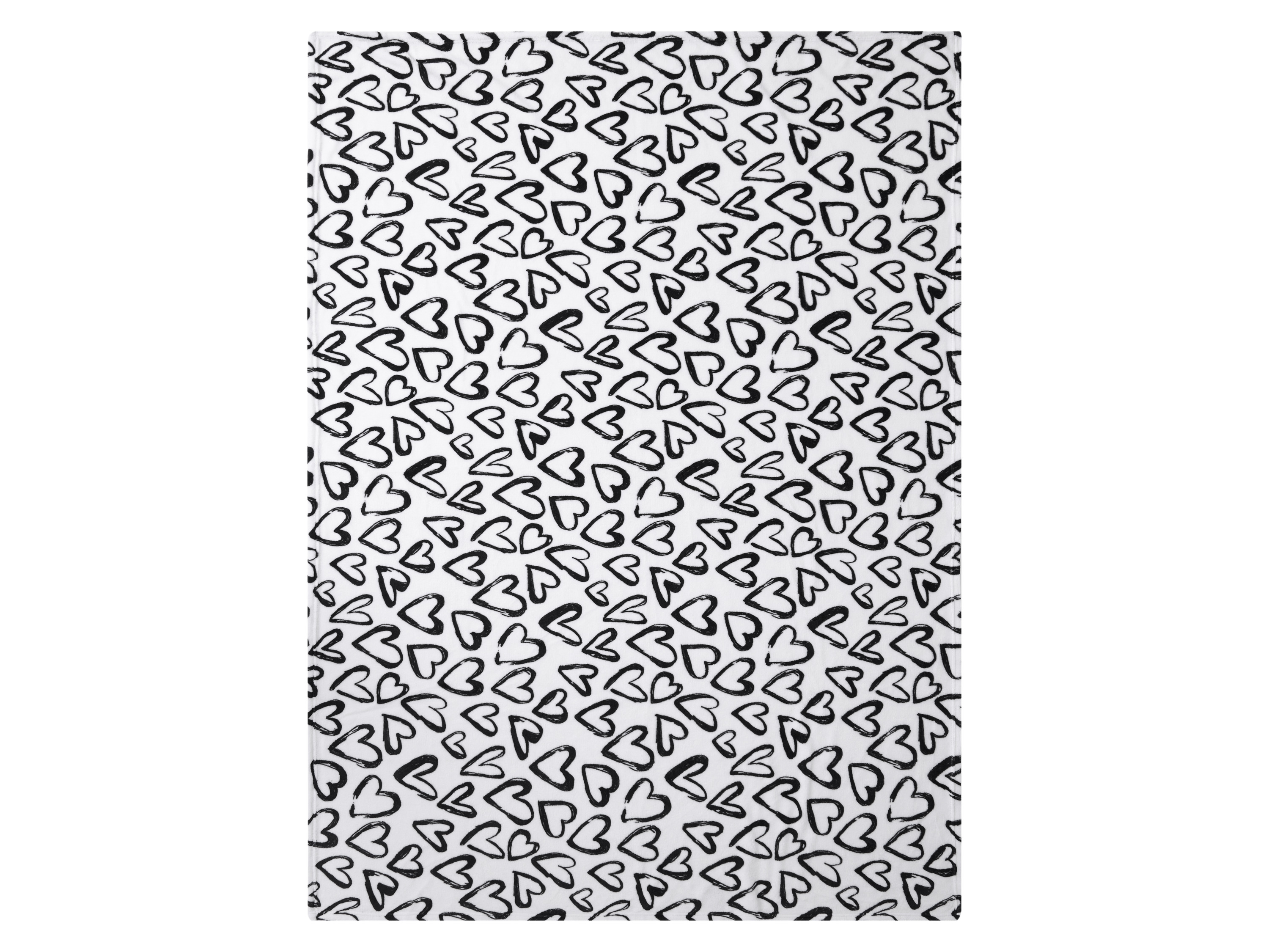 Livarno® Hebká deka, 150 x 200 cm (bílá)