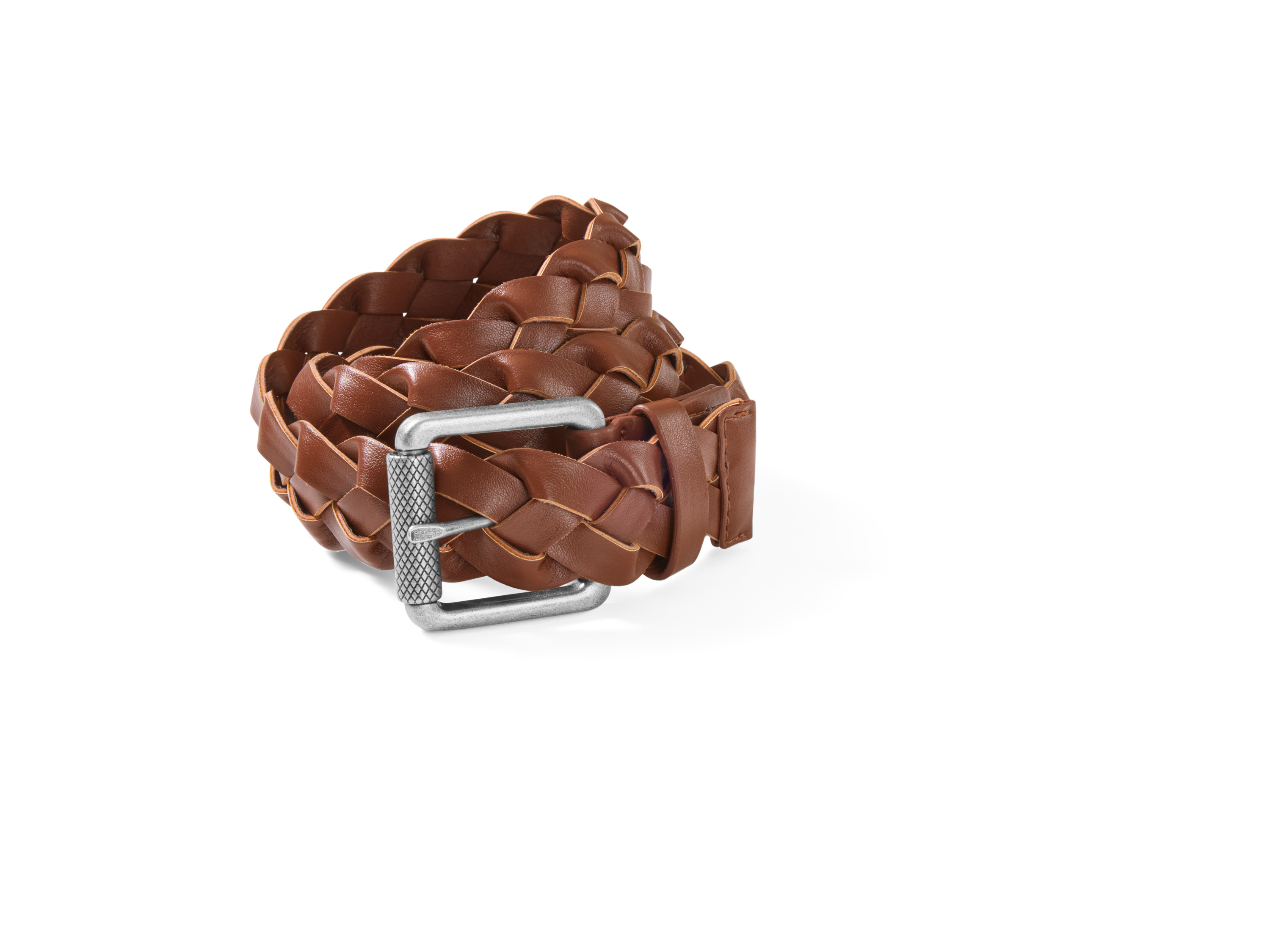 esmara Men Pánský pásek / pletený pásek (hnědá, 85)