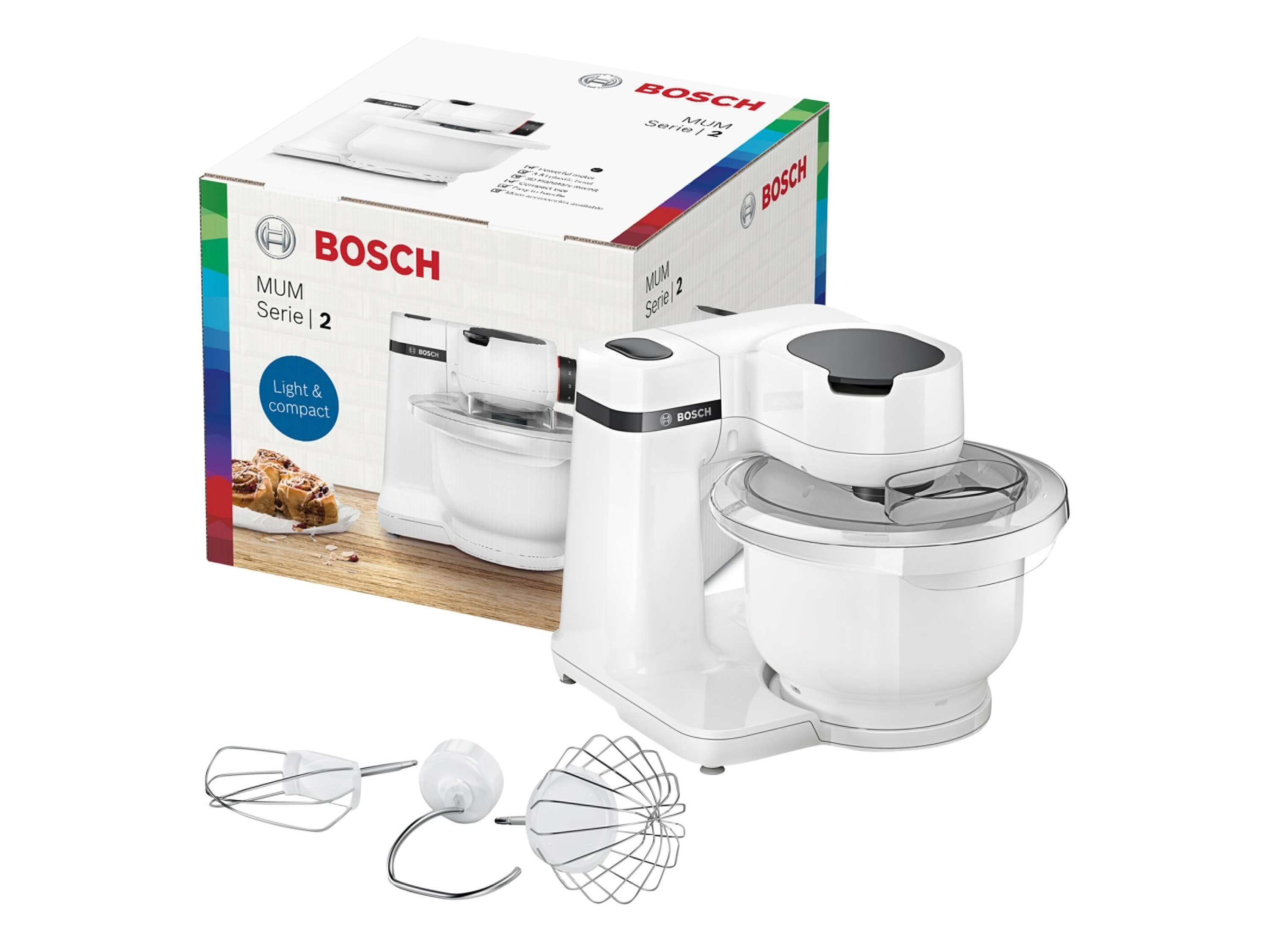 Bosch Kuchyňský robot Mums2Aw00, bílá