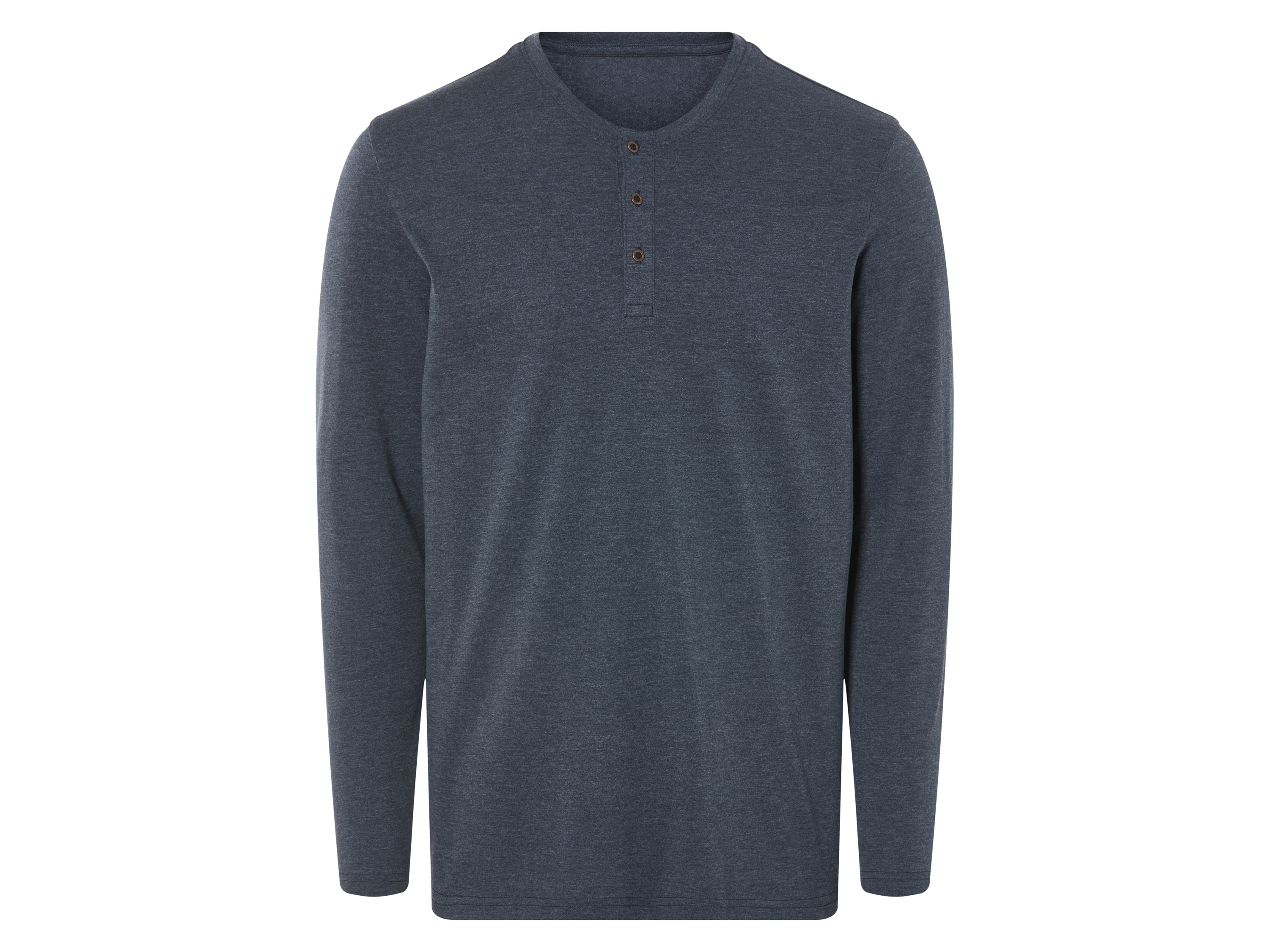 Livergy® Pánské triko s dlouhými rukávy (navy modrá, L (52/54))