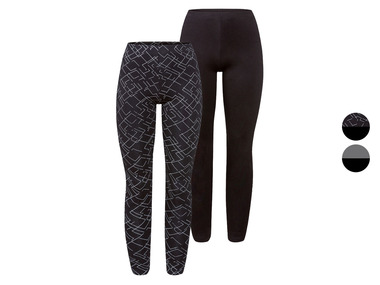 esmara® Dámské legíny XXL, 2 kusy
