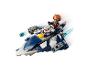 LEGO Star Wars Jedi Starfighter s minifigurkou Plo Koona a astromech droidem.