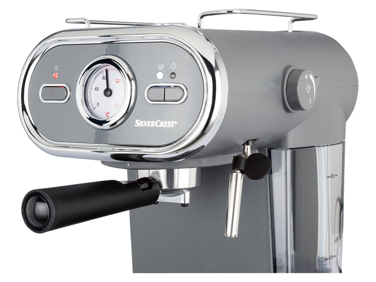 Zobrazit na celou obrazovku SILVERCREST® KITCHEN TOOLS Espresso kávovar SEM 1100 D3, antracitová - Obrázek 3