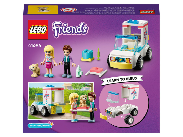  Zobrazit na celou obrazovku LEGO® Friends 41694 Veterinární sanitka - Obrázek 3