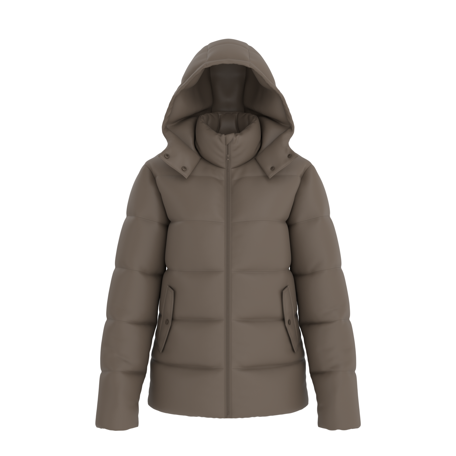 Esmara® Dámská prošívaná bunda (khaki, S(36/38))