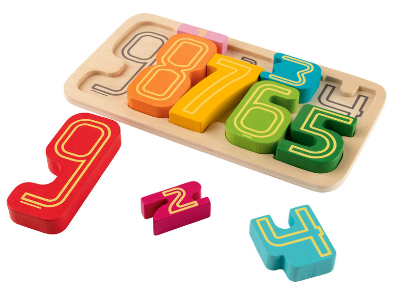  Zobrazit na celou obrazovku Playtive Dřevěná výuková hra Montessori - Obrázek 21