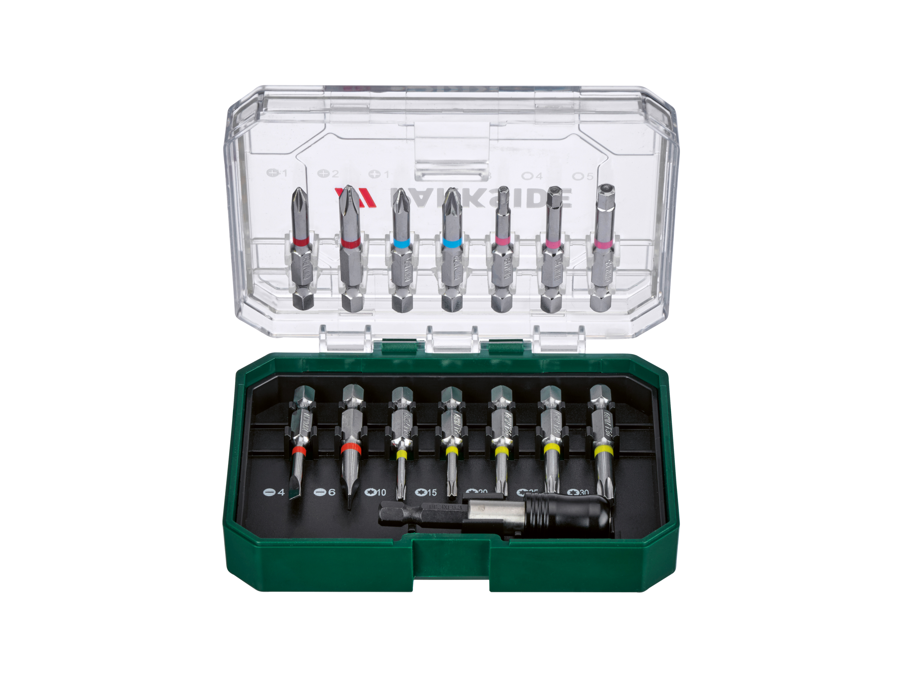 Parkside® Sada bitů PBS 4 (sada bitů 50mm, 15dílná)