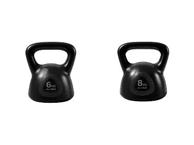 CRIVIT Posilovací činka Kettlebell, 6 kg / 8 kg