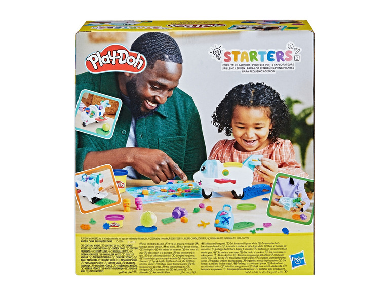 Hračka Play-Doh Startes s letadlem pro malé děti.