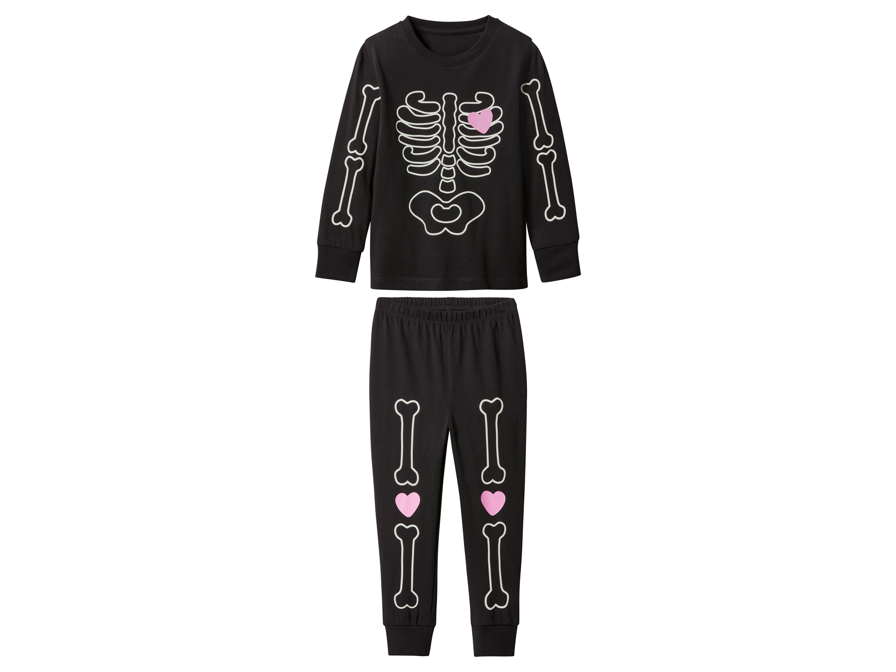 lupilu® Dívčí pyžamo na Halloween (černá, 110/116)