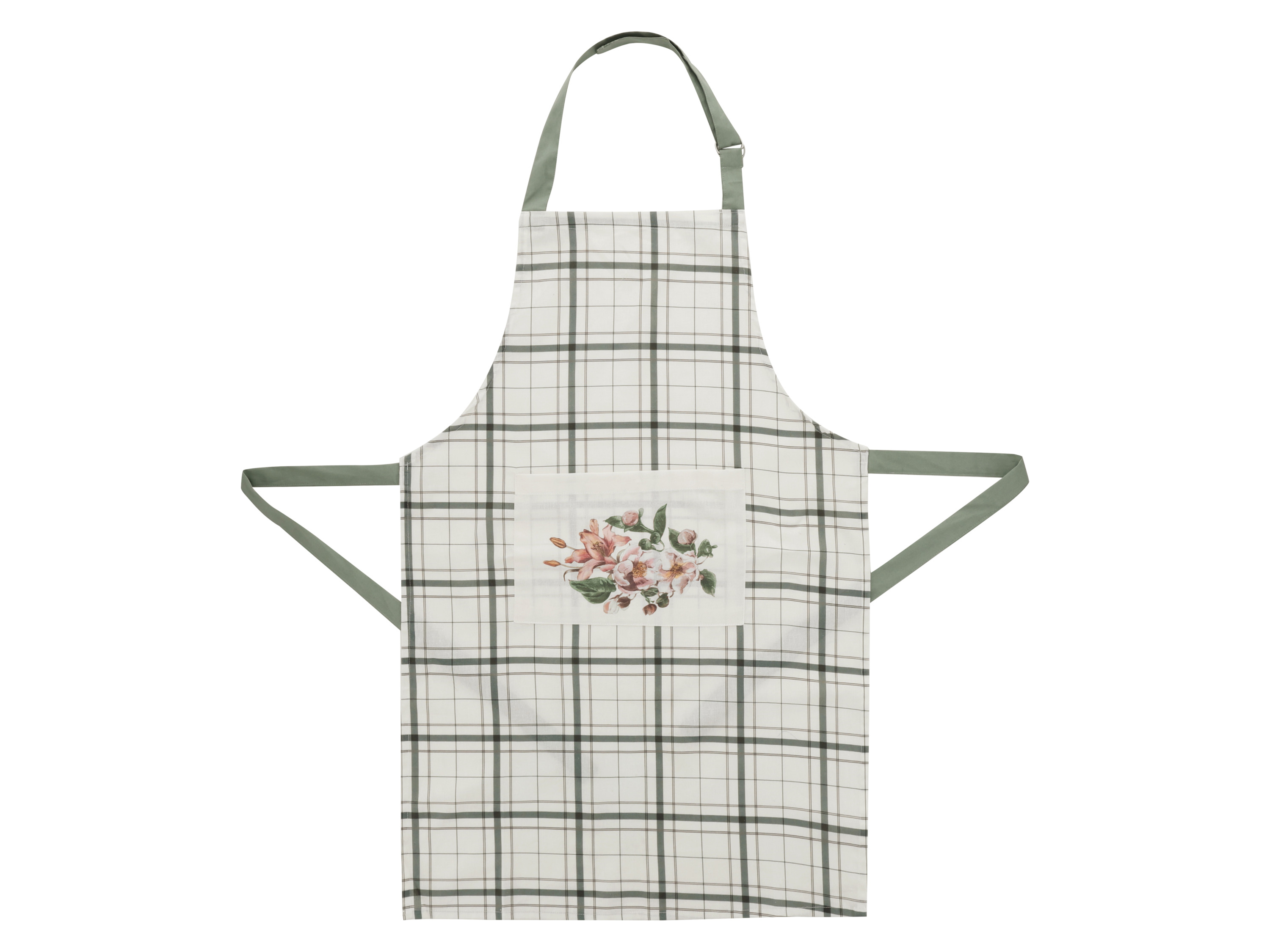Livarno® Kuchyňská utěrka / zástěra (zástěra/zelená)