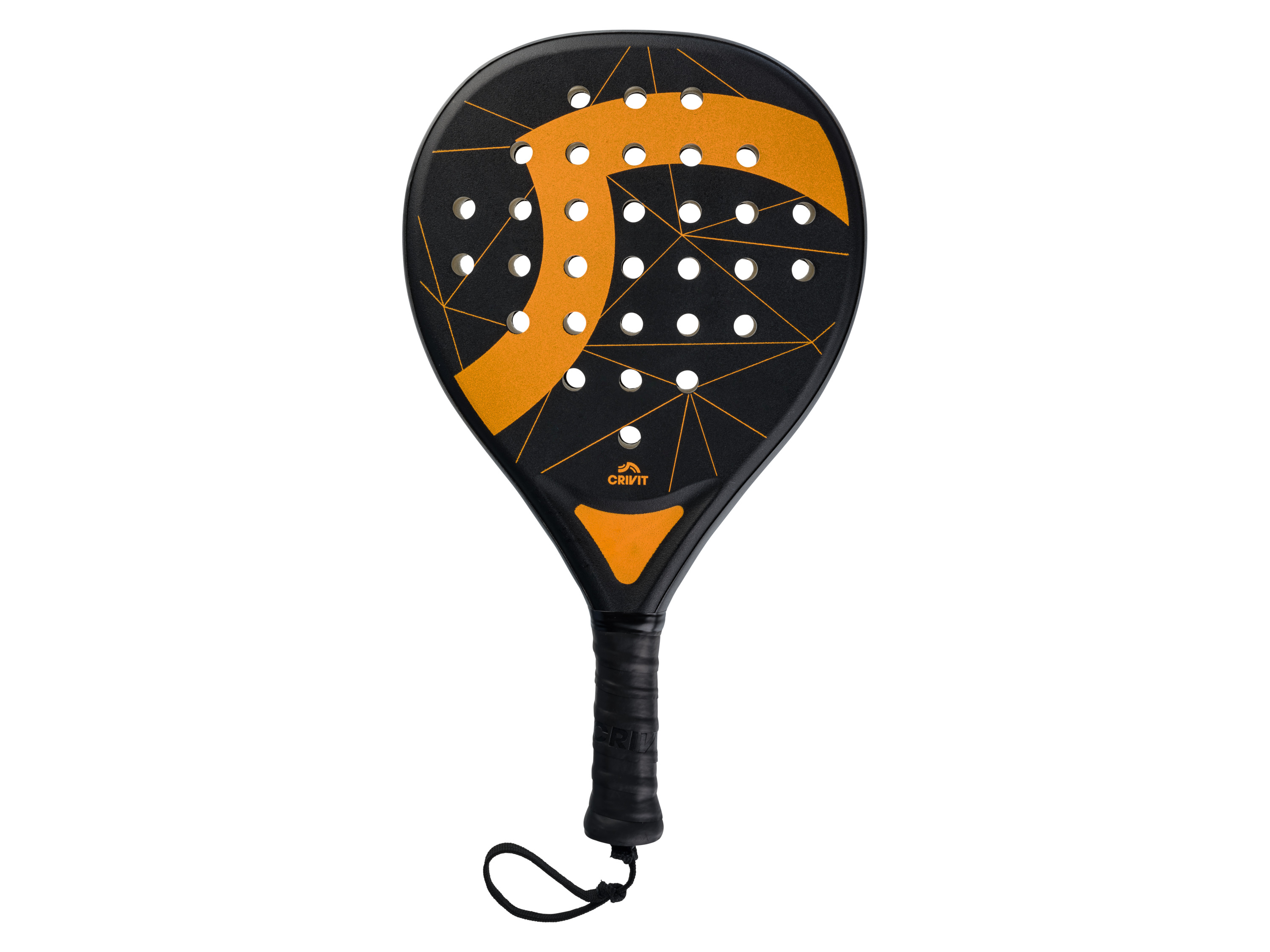 Crivit Padelová raketa pro začátečníky (černá/oranžová)