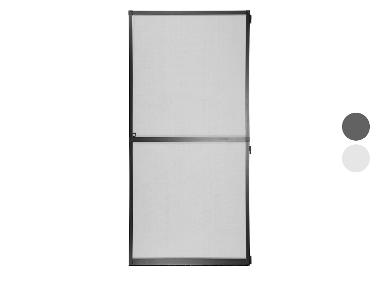 LIVARNO home Hliníkový dveřní rám se síťkou proti hmyzu, 100 x 210 cm