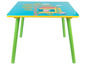 Stolek s Peppa Pig se zelenými nožičkami.