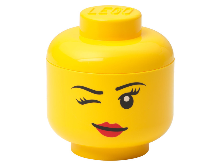  Zobrazit na celou obrazovku Malý úložný box ve tvaru Lego hlavy - Obrázek 7
