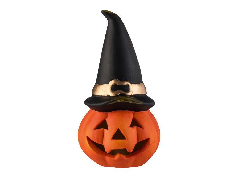 Halloweenská dýně s čarodějnickým kloboukem