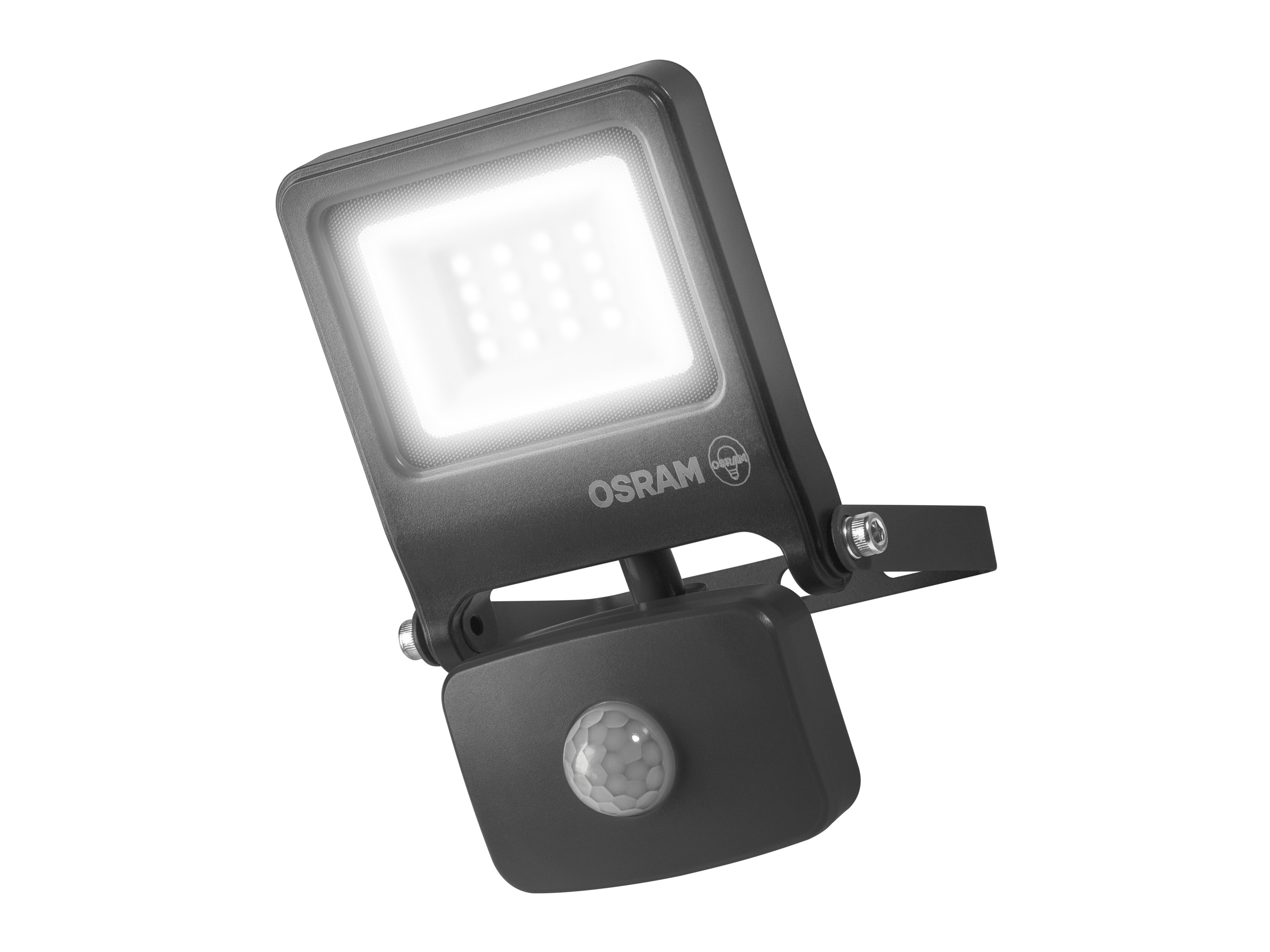 Osram Venkovní LED reflektor Endura Flood Sensor, s pohybovým čidlem (840 DG / 10 W, tmavě šedá)