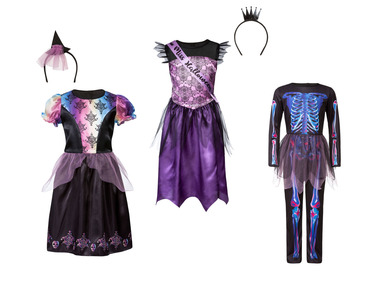 Kostým "Kostra" / "Miss Halloween" / "Čarodějnice"