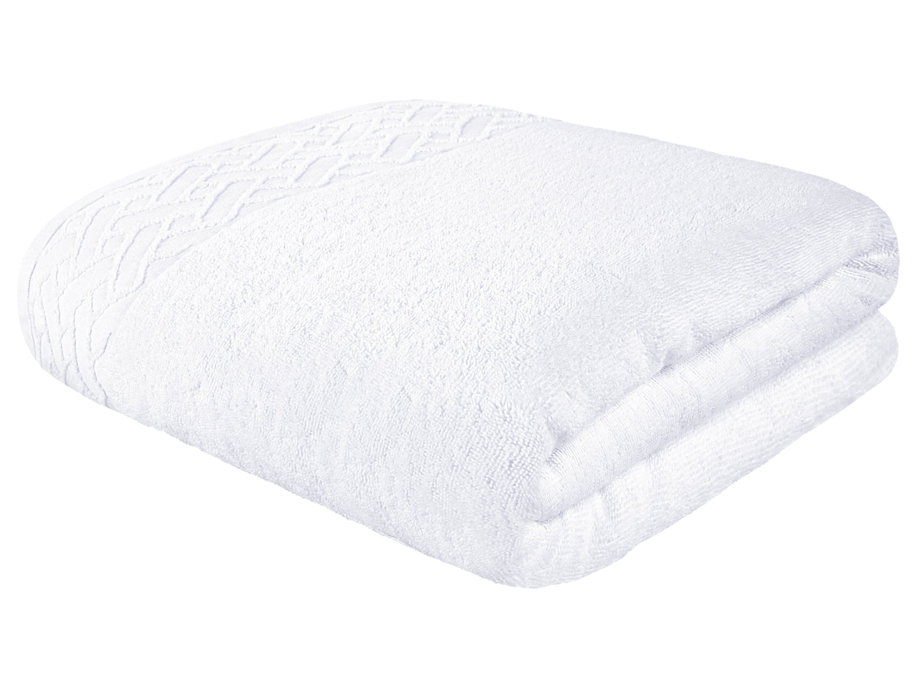 Livarno home Froté osuška s BIO bavlnou, 100 x 150 cm, 450 g/m2 (bílá)