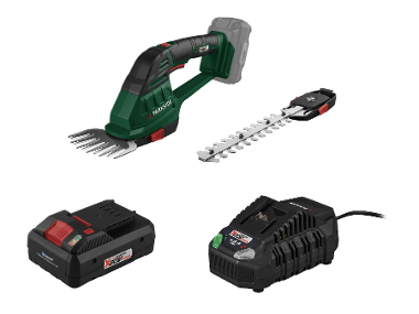 PARKSIDE® Aku nůžky na trávník a živý plot PAGS 20-Li A1, Smart 4 Ah