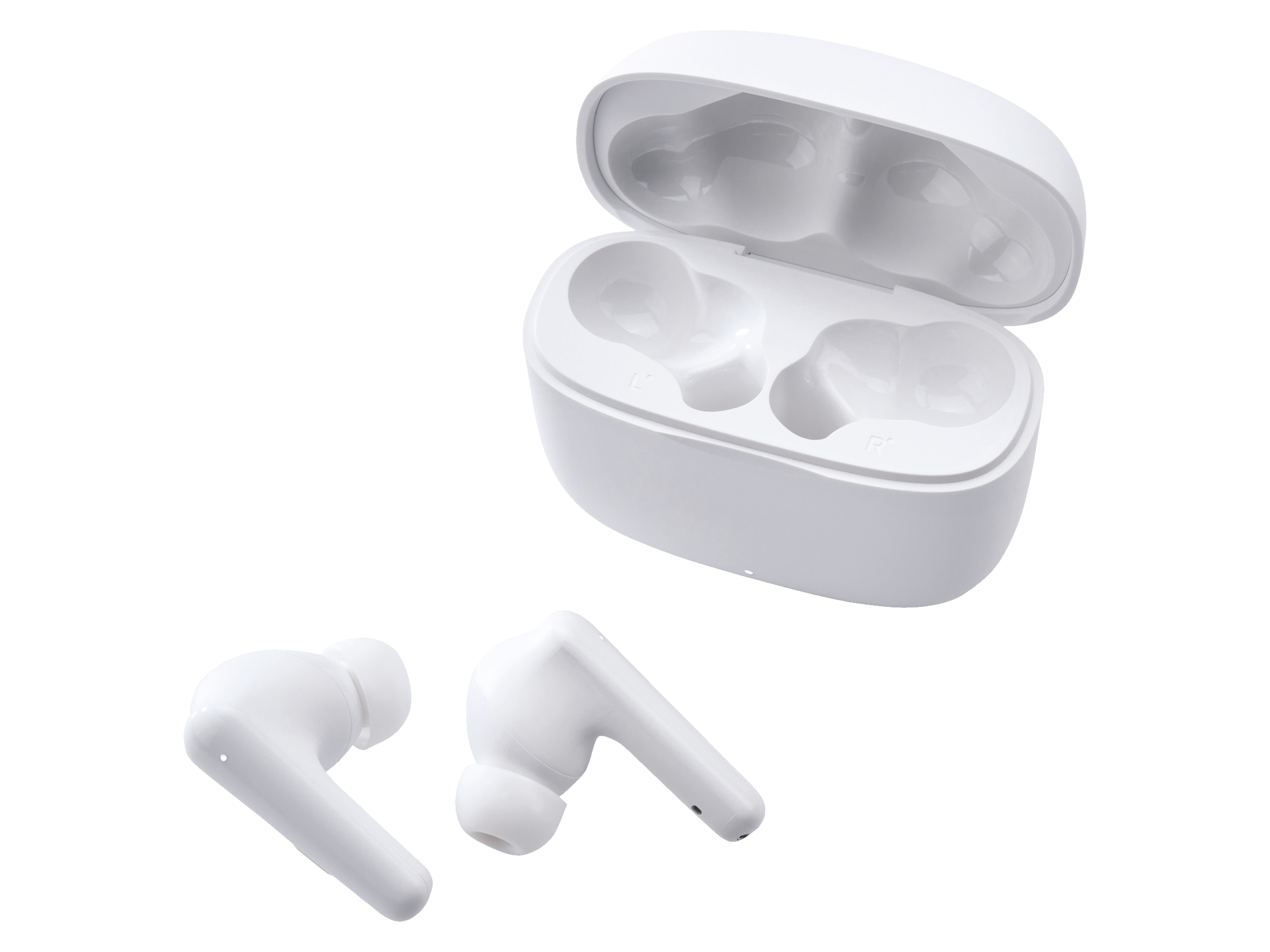 Tronic® Bezdrátová sluchátka do uší s Bluetooth® In-Ear TWS ANC (bílá)
