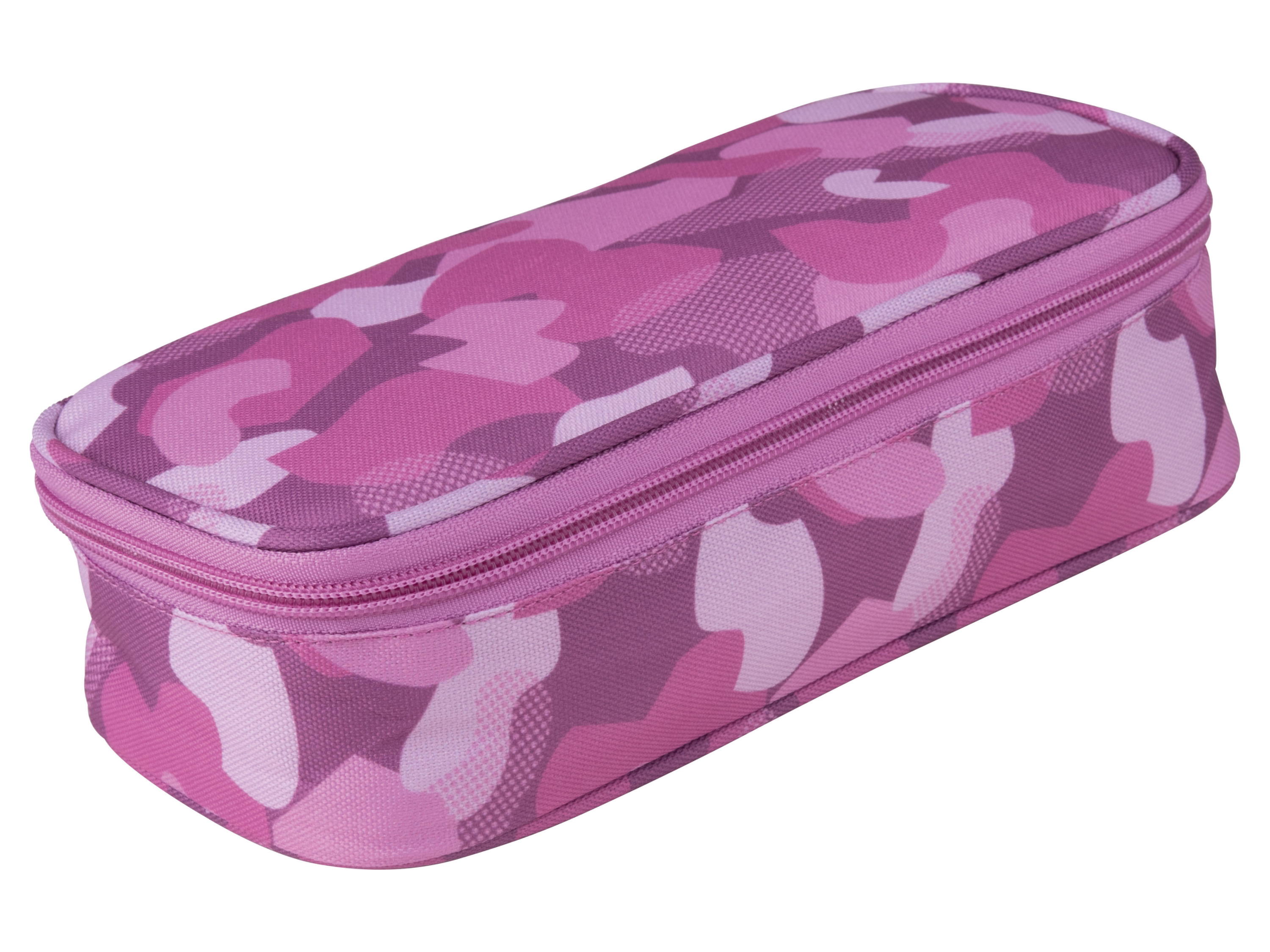 crelando® Školní penál / Box na sešity (růžové studentské pouzdro)