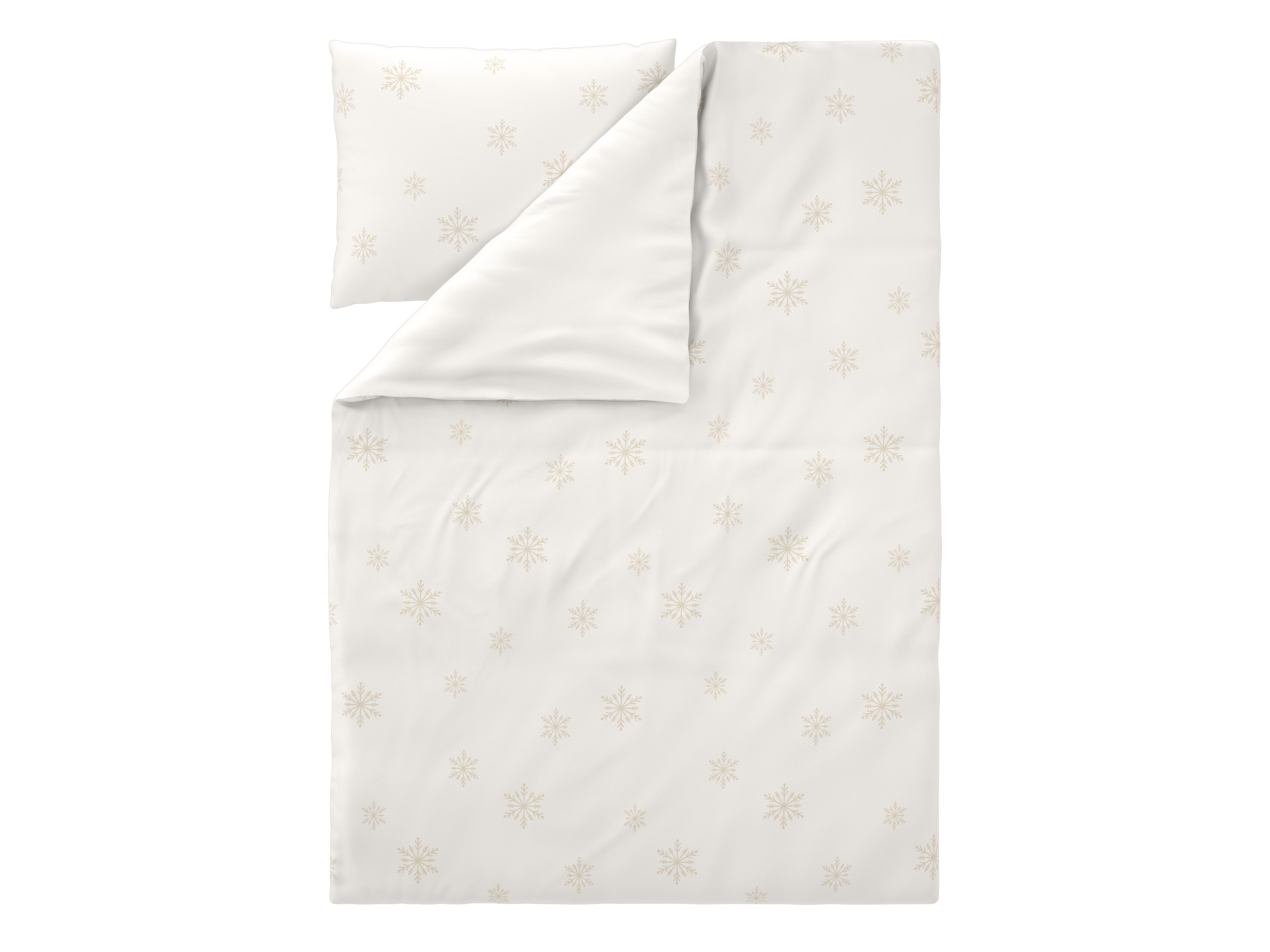 Livarno® Saténové ložní povlečení, 140 x 200 cm, 70 x 90 cm (bílá)