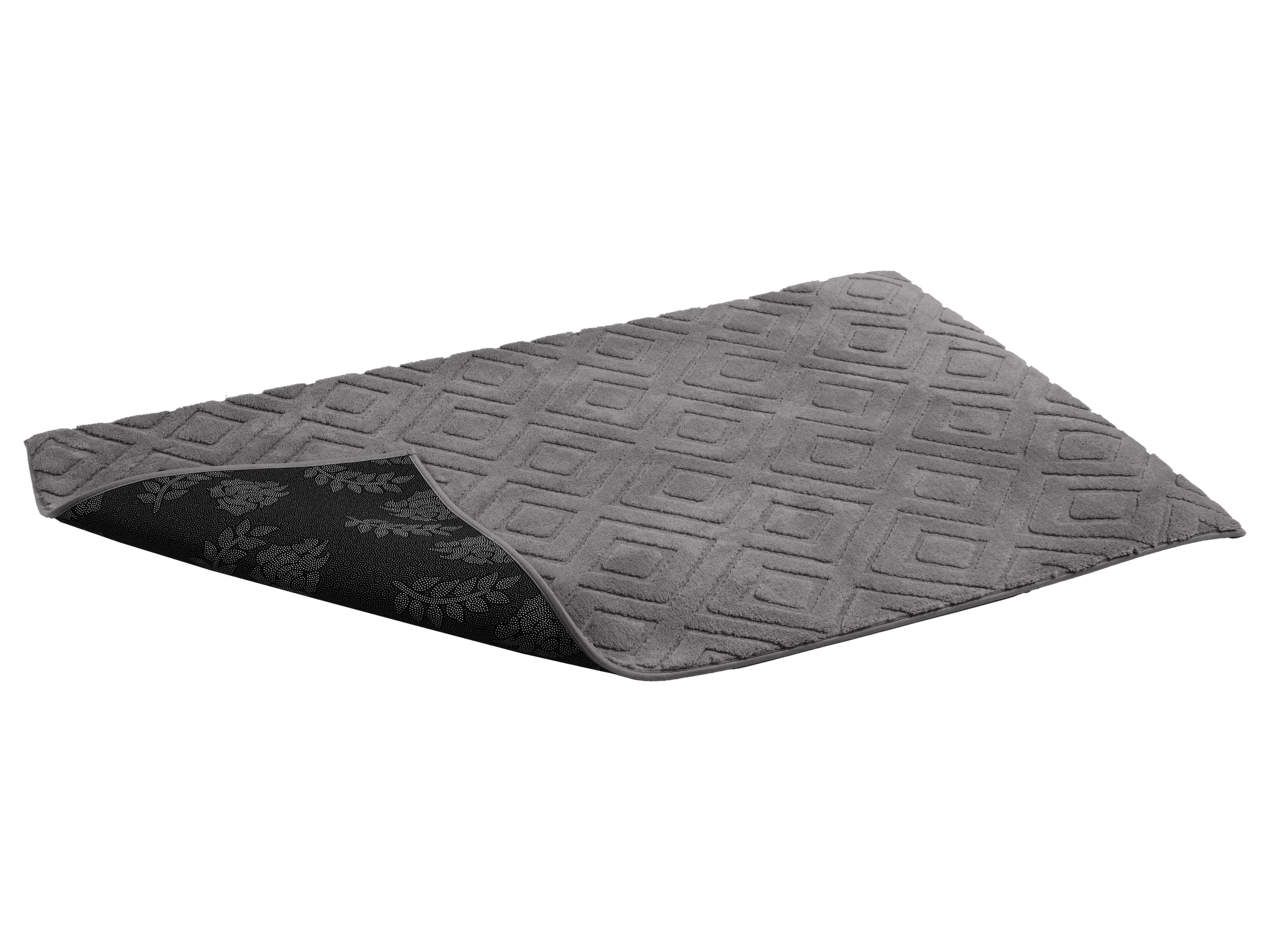 Livarno® Koberec s vysokým vlasem, 80 x 150 cm (šedá)