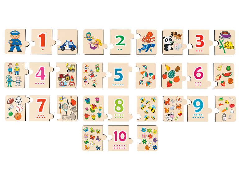  Zobrazit na celou obrazovku Playtive Dřevěné puzzle - Obrázek 24
